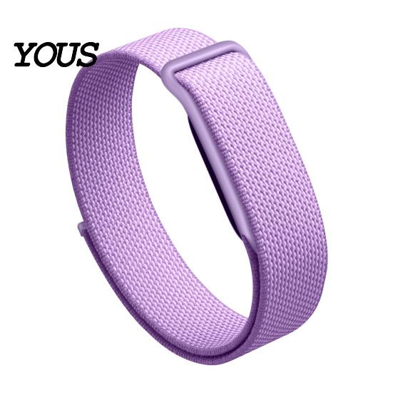 Дышащий фитнес-трекер, ремешок для часов для Google Fitbit Air, сменный спортивный прочный нейлоновый ремешок, регулируемый, влагоотводящий, плетеный