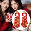2 Pieces Door Handle Pendants Knob Ornaments Holiday Signs Hanger Spring Festival Decor