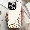 I-Насекомые И B-Жуки Чехол Для Телефона Для iPhone17,16,15,14,13,12,11 Plus,Pro Max Черный Конфетный Посеребренный Чехол