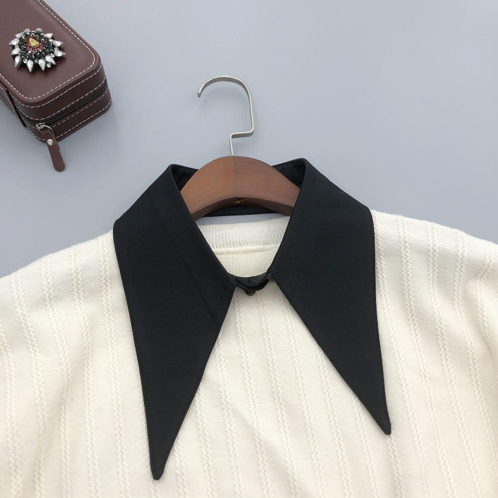 Solid Color Fake Collar Dacron False Lapel Blouse New Shirt Collar