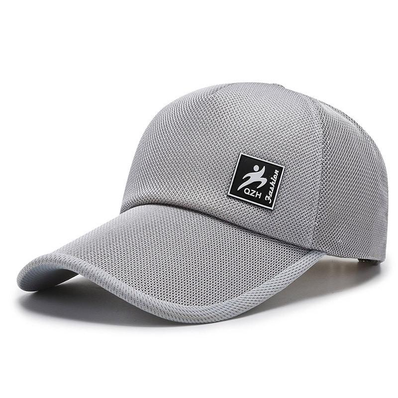 Трендовая мужская бейсболка, летняя шляпа с регулируемой посадкой для защиты от солнца