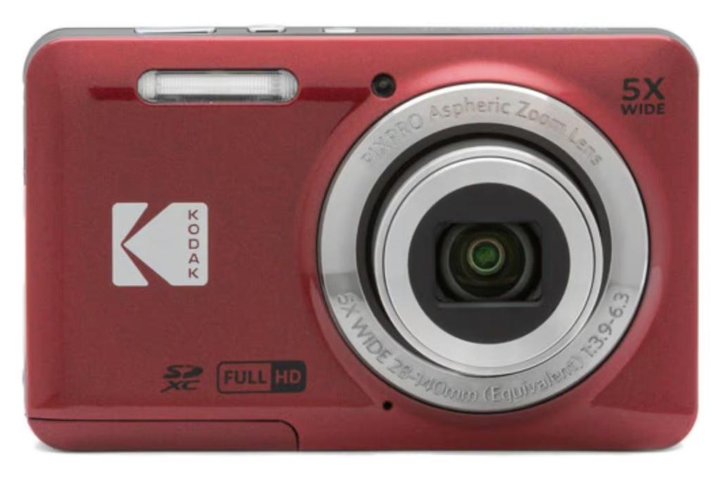 Kodak FZ55 Compact Camera 16MP Red