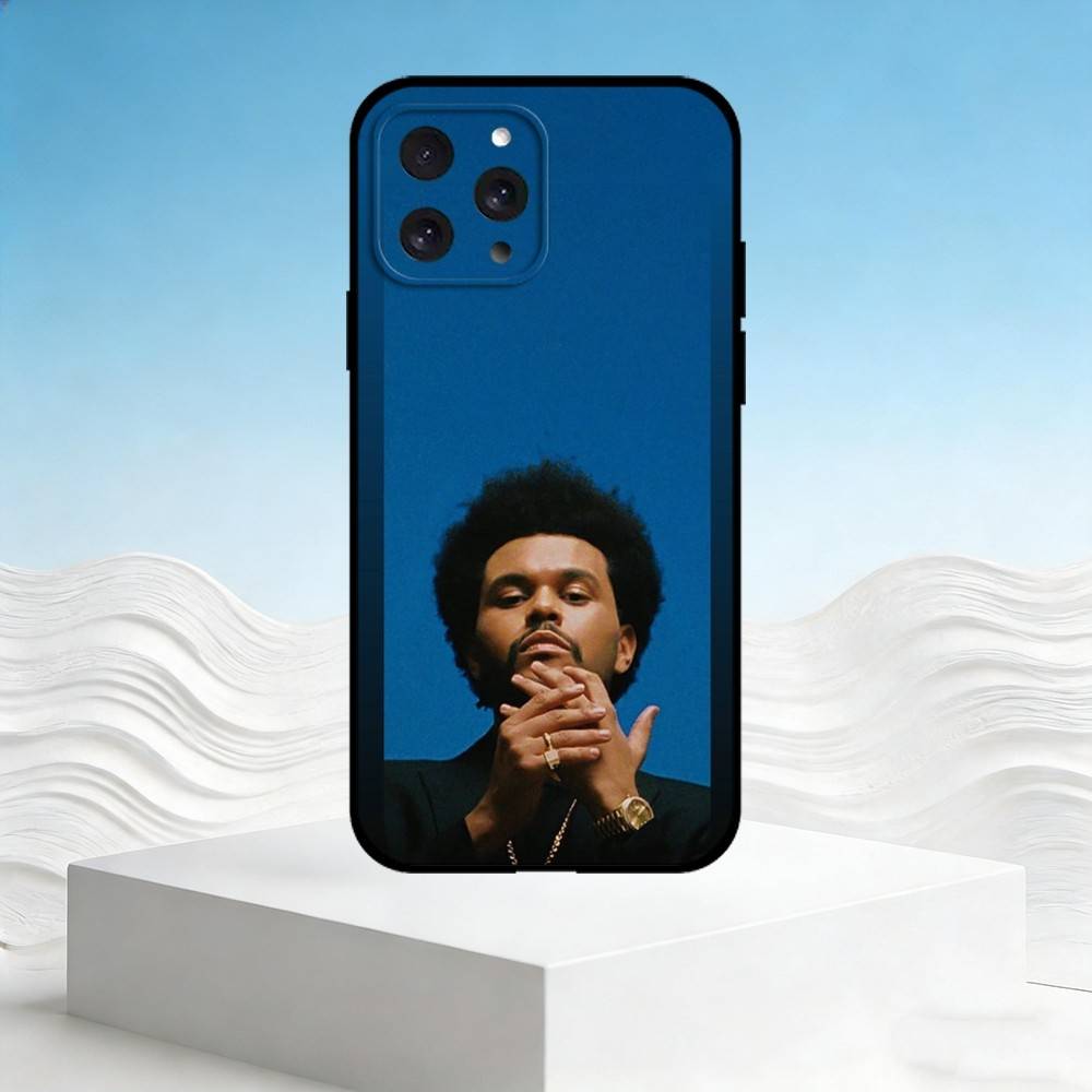 Чехол для телефона The Weeknd Для iPhone 17,16,15,14,13,12,11 Plus,Pro Max,SE4Мягкий силиконовый черный чехол