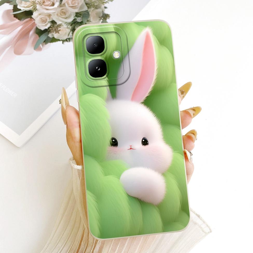Чехол для телефона Infinix Smart20 X6840 X6840B Чехол для Infinix Smart 20 Роскошный Модный Милый Мультяшный Забавный Расписной Силиконовый Корпус