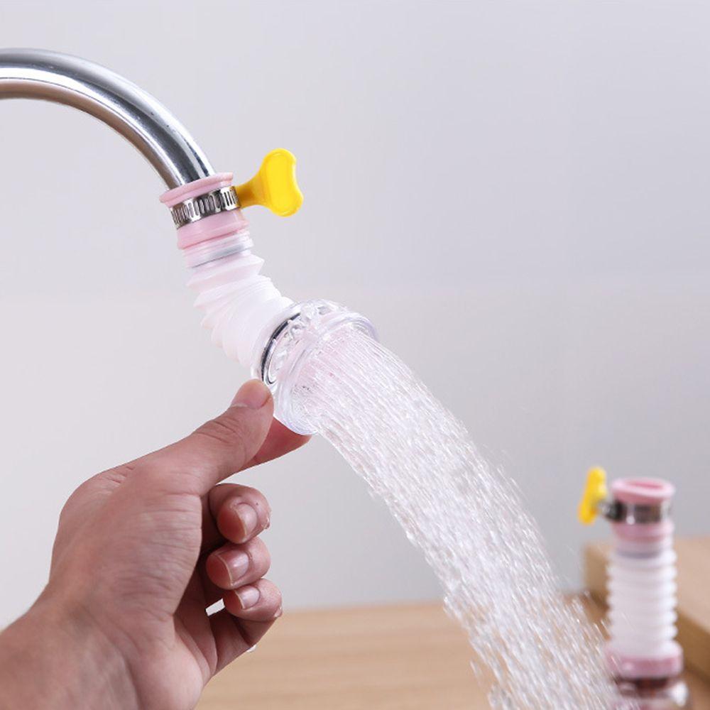 Shower Adjustable Flexible Tap Head Kitchen Faucet Water Filter Splash-Proof