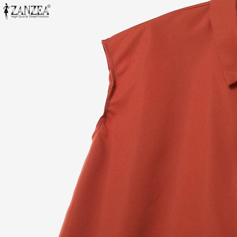 ZANZEA Женский безрукавный жилет и широкие брюки, комплект из двух частей