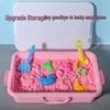 Ultra-light Children's Space Toy Sand Mold & Storage Box
