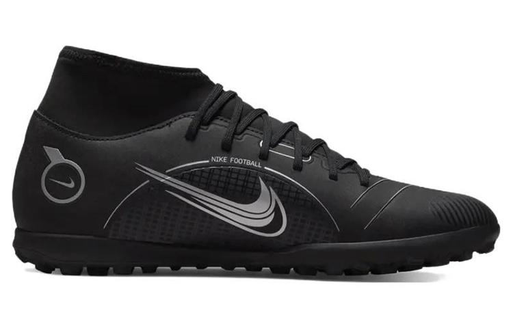 Nike Mercurial Superfly 8 Club TF 'Черный Металлик Серебристый' DJ2909-007