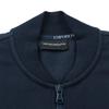Emporio Armani FW24 Однотонная куртка на молнии с длинным рукавом Мужские куртки Темно-синий 112107-4F571-00135
