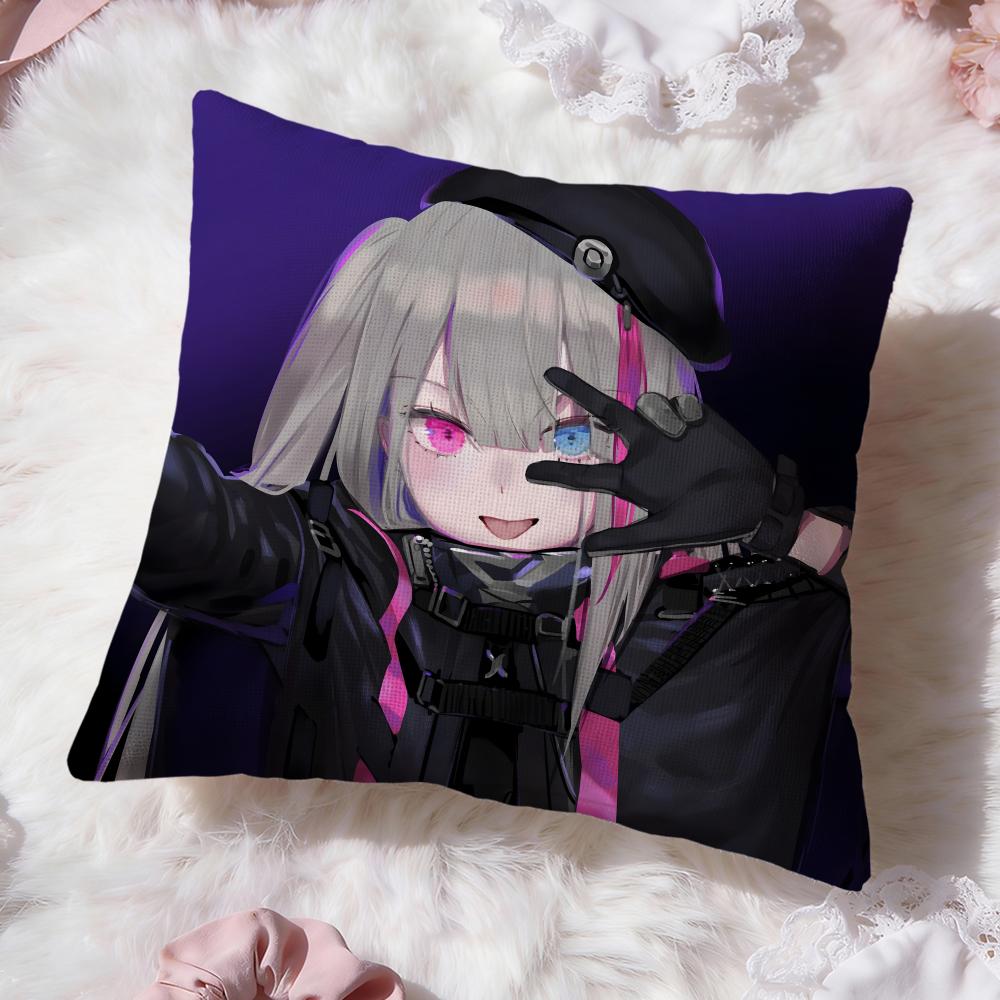 Наволочка для подушки Girls Frontline Премиум-комфорт Двусторонняя наволочка - Дизайн "Два в одном" для любой комнаты и салона автомобиля
