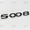 New 3D Car Hood Front Bonnet Grill Trunk Rear Number Emblem Sticker Suitable for Peugeot 408 508 508L 4008 5008 Car Accessories