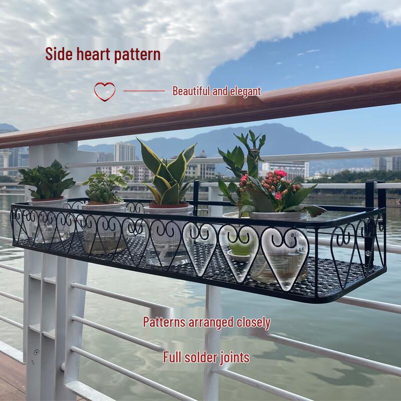 Balcony Window Sill Hanging Flower Pot Rack