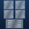 BBGH1 4/8pc Transparent Car Door Handle Cup Protector Film Anti Scratch Stickers For Opel OPC Astra J H G K Insignia Corsa D B E Mokka