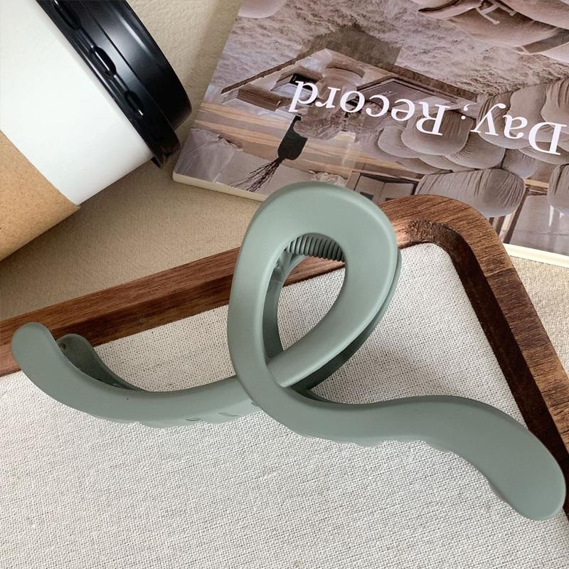 1 шт. Крабовая клешня, элегантная шпилька, роскошные аксессуары для девочек, модные акриловые заколки для волос, волнистые