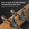 12-дюймовые струбцины для деревообработки, быстрозажимные струбцины, рычажная струбцина, одноручная трещоточная струбцина, мини-маленькая струбцина для рукоделия
