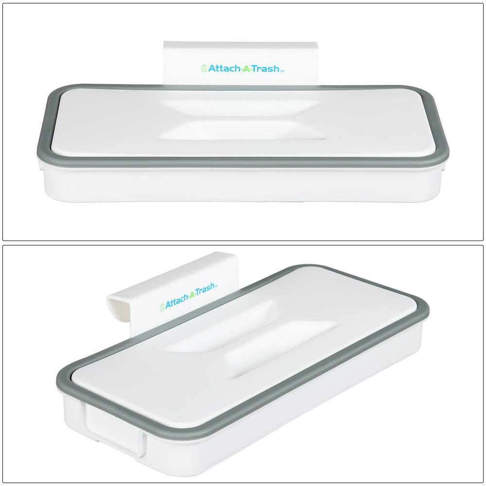 Bag Carrier Rubbish Bag Holder Kitchen Waste Bin Attach-A-Trash Hanging Cupboard Rubbish Bracket