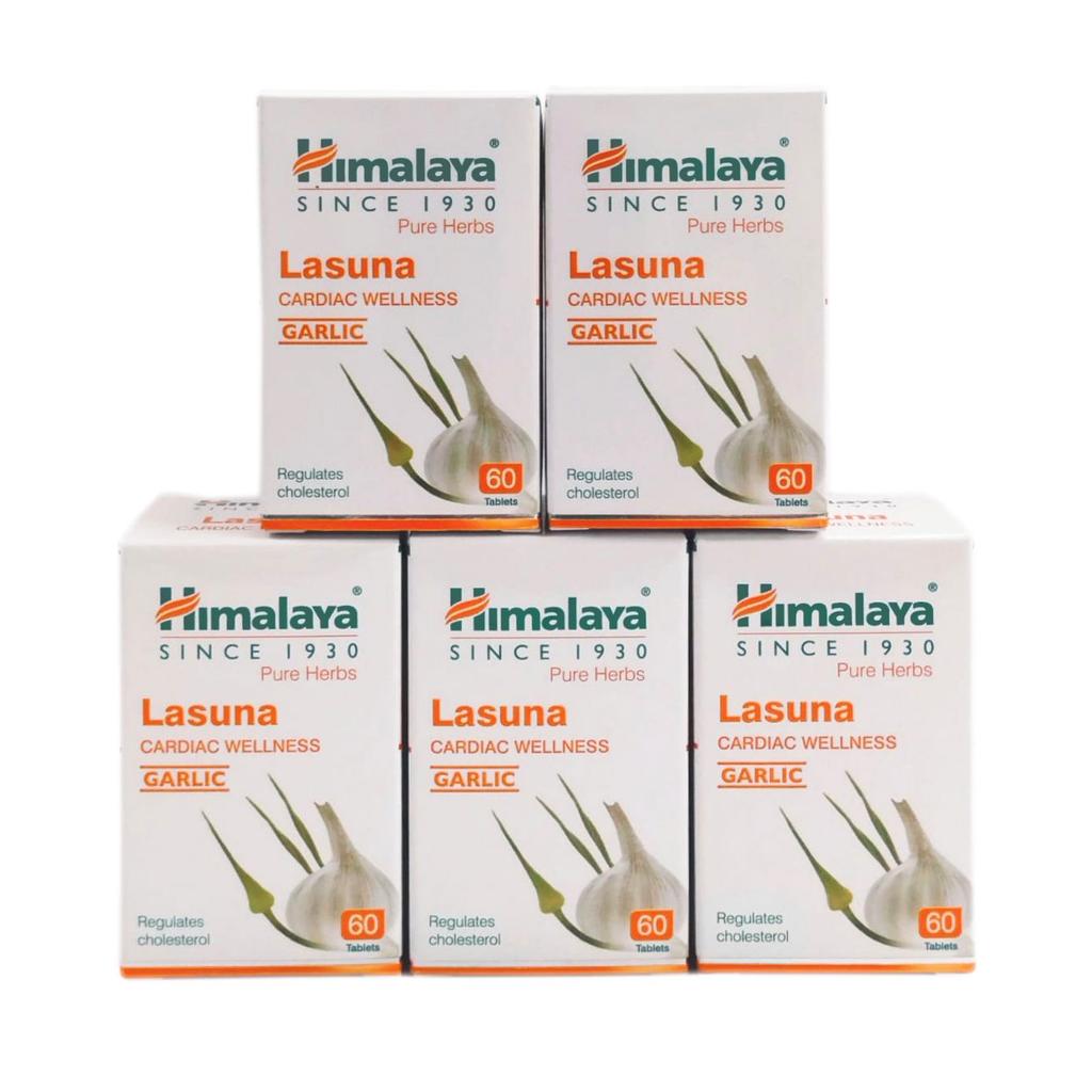 Набор Ласуна (5 х 60 таб, 250 мг), Lasuna Set 5, Himalaya