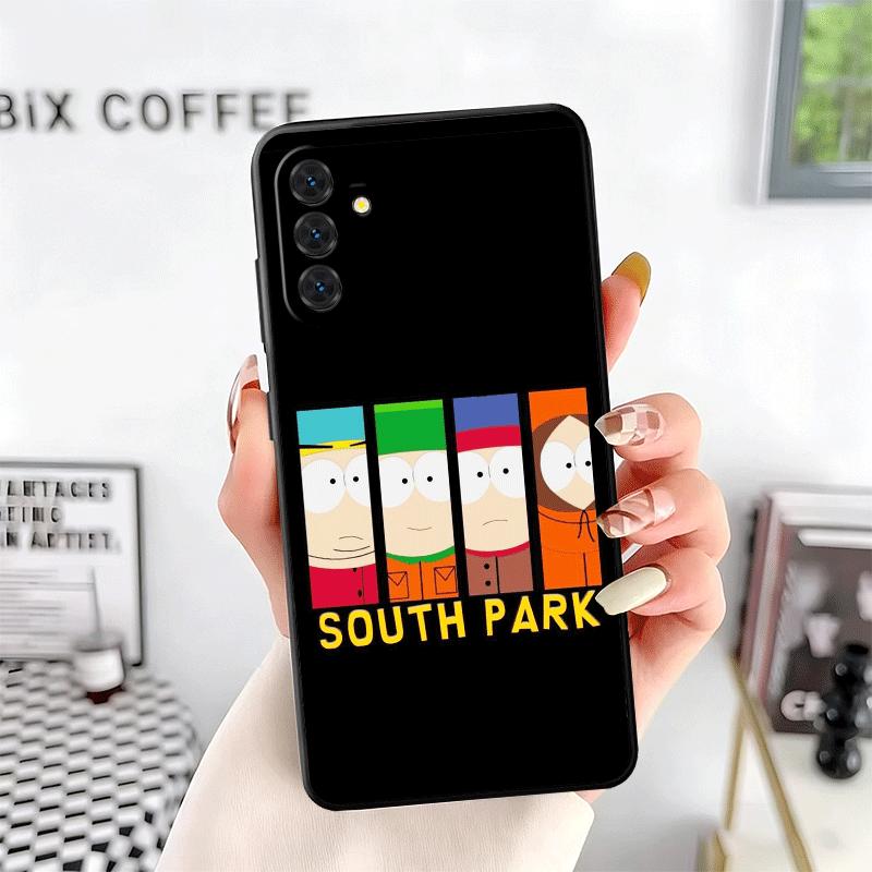 Cartoon S-South P-Parkes Soft Phone Case for Samsung A17 A37 A57 A16 A26 A36 A56 A15 A25 A35 A55 A14 A24 A34 A54 A13 A23 A33 A53