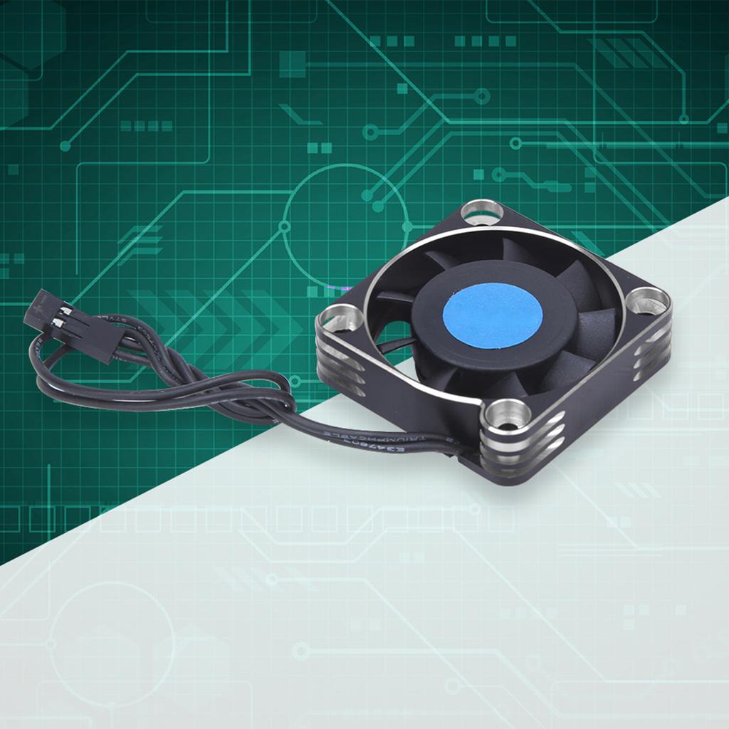 SURPASS HOBBY ROCKET Metal High Speed Cooling Fan 16000RPM 40x40x10mm for 4068 Brushless Motor