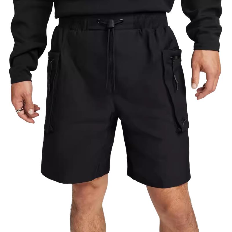 Nike Мужские шорты-карго черные умеренные FB7529-010