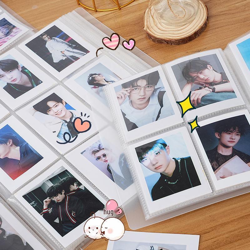 Фотоальбом в стиле Polaroid: Открытка 3 дюйма, Хранилище карточек для отслеживания звезд с сеткой 4x4 или 3x3