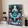Disney 5D DIY Diamond Painting Ursula Dark Neon Tower Illustration Full Circle Diamond Mosaic Cartoon Dog Embroidery Art Painting Home Decor