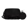 New Charter Cow Leather Combo Bag, Shoulder Bag, Crossbody Bag Trumpets Men's Black CE482-BLK