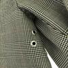 Mackintosh Wool Check Pattern Stainless Collar Coat Men's Used