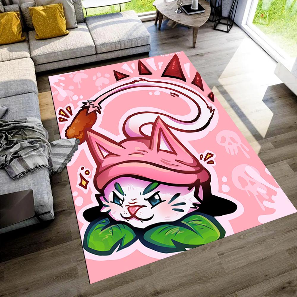 Plants Vs. Zombies Carpet Suitable for Dormitory Dining Room Kitchen Playrooms Antislip Carpet Office home decor Best for Christmas