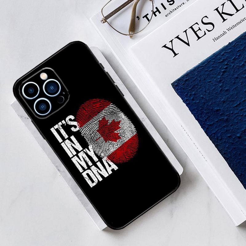 Canada Canadian Flag Phone Case For iPhone 13 11 12 14 15 16 Pro Max 7 8 Plus X XS XR 12 13 Mini Bumper Cover