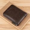 Men's Wallet Casual Zipper Wallets Card Holder Male Synthetic PU Purse Coin Purse Personalized Wallet