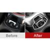 Для Jeep Compass 2017 2018 2019 2020 Ручной тормоз Кнопка ручного тормоза Центральная консоль Крышка Отделка Лицевая панель Комплект молдингов Автомобильные аксессуары