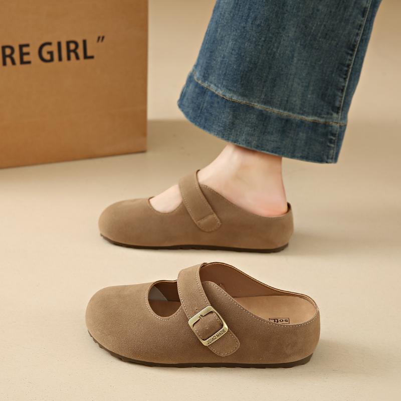 Yellow Women's Single Shoes Comfortable Soft Woman Slippers Casual Flat Sandals Women Round Toe Shoes Zapatos De Mujer