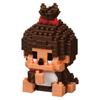 Kawada Nanoblock Monchhichi Boy NBCC_285 Miniature Building Block Toy Set