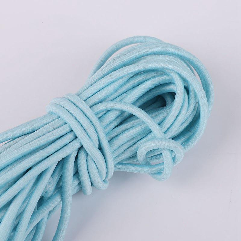 Vogue 2.5mm/2mm 5m/Pack Sewing Tools High Quality Coloured Durable DIY Elastic Band Handmade Sewing Material Accessories Elastic Cord