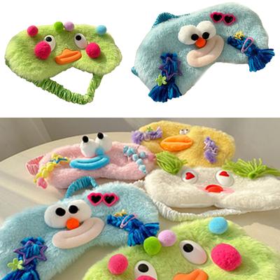 Мягкий и удобный козырек для глаз с красивым узором. Удобная поддержка для глаз.