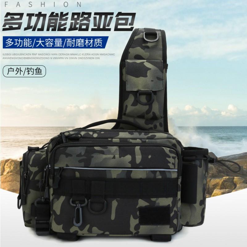 Tool Bags Fishing Tackle Storage Bag Multifunctional Outdoor Rod Holder Tool Organizer Backpack