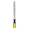 Uxcell Diamond Coated 80 Flat File Tool with Plastic Handle for and Engraving and Stone File, 200mm, Grit, Grinding, Polishing, Metal, Glass, Wood,