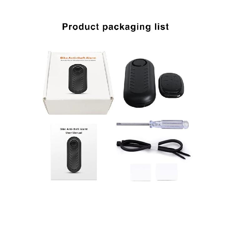 Wireless Bicycle Alarm Remote Control Waterproof Electric Motorcycle Scooter Bike Security Protection Anti theft Alarms