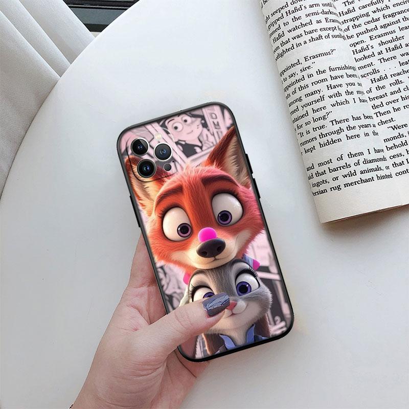 Чехол для телефона Disney Зверополис для Motorola Moto Edge 60 60s 70 G86 G56 G54 E14 G04S G45 G54 G64 Pro Power Neo Fusion