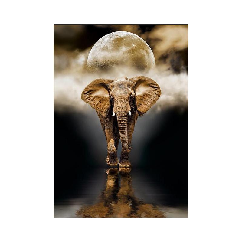 Nordic Creative Elephant Wall Paintings Print On Canvas Art Prints Animals Black And White Animals Wall Pictures For Living Room