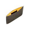 Goyard Косметичка Senat Y с полным принтом монограммы на молнии, унисекс, черная, синяя, зеленая SENAT2MMLTY