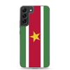 Coque Téléphone - Samsung - Galaxy S22 - Drapeau Suriname - Souple - Multicolore