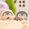 Decoration Bag Decorating Keychain Pendant Pretending Hamster Dog Stuffed Animal Penguin Plush Doll