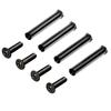4Pcs Quieter Operation Fixing Chassis Fan Screws Chassis Fan Fasteners  For DIY Modified Cooling Fan