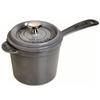 Saucière En Fonte Émaillée - STAUB - 14cm - Gris Graphite - Grande Capacité 1.2L