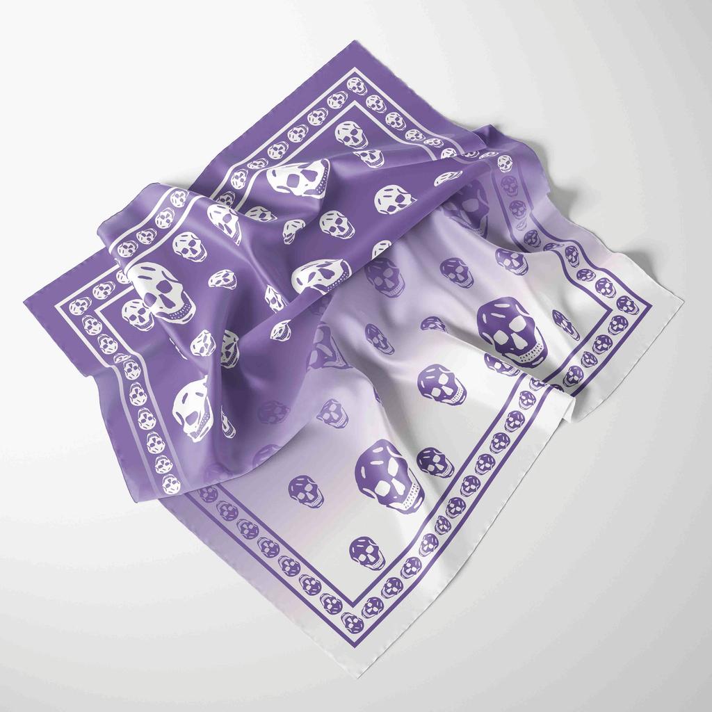 70CM*70CM Spring Women Polyester Chiffon Foulard Scarf Fashion Foulard Printed Neck Tie Belt Hair Accessories