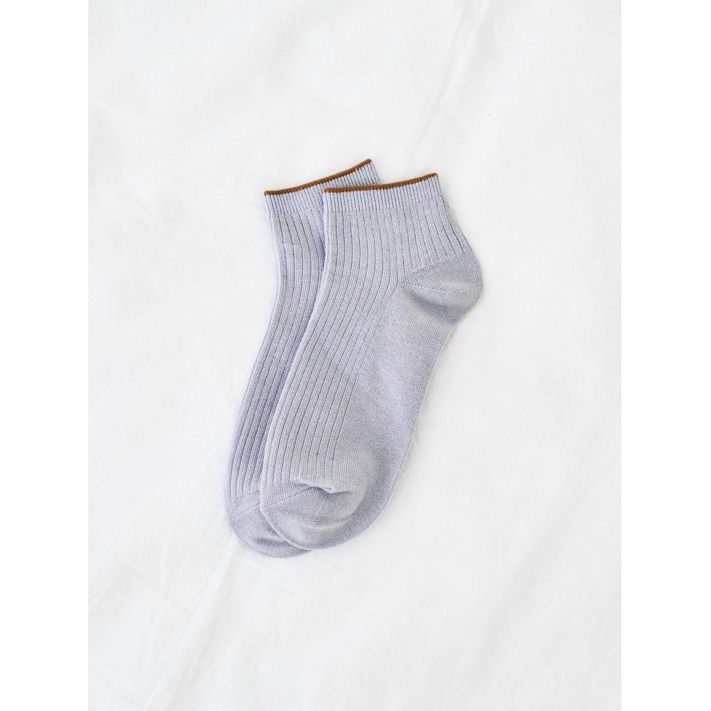 Носки женские DaiSo S Border Hem, синие