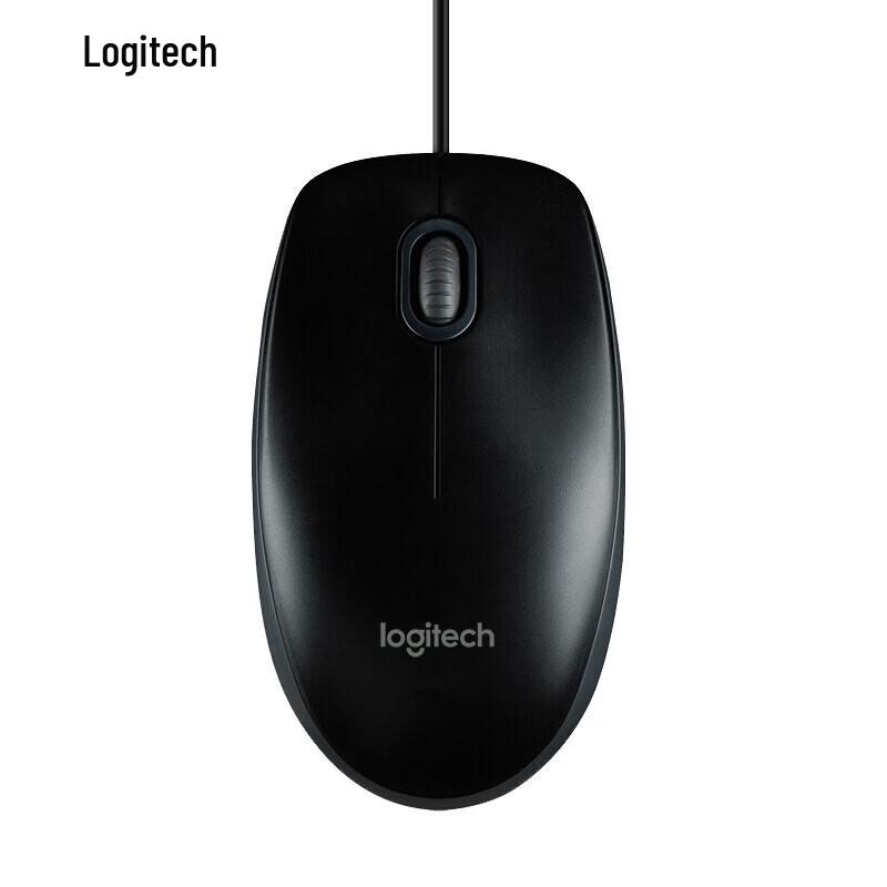 Logitech Проводная офисная мышь B100