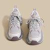 Girls' sneakers, thick-soled, dad shoes style2026New spring and autumn breathable sports shoes, new Chinese-style casual shoes for children and
